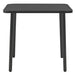 Set mobilier bistro, 3 piese, gri închis, oțel - WALTI WALTI