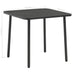 Set mobilier de exterior, 5 piese, gri închis, oțel - WALTI WALTI