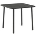 Set mobilier de exterior, 5 piese, gri închis, oțel - WALTI WALTI