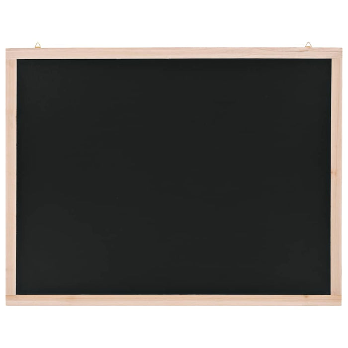 Tablă neagră pentru perete, lemn de cedru, 60 x 80 cm - WALTI WALTI