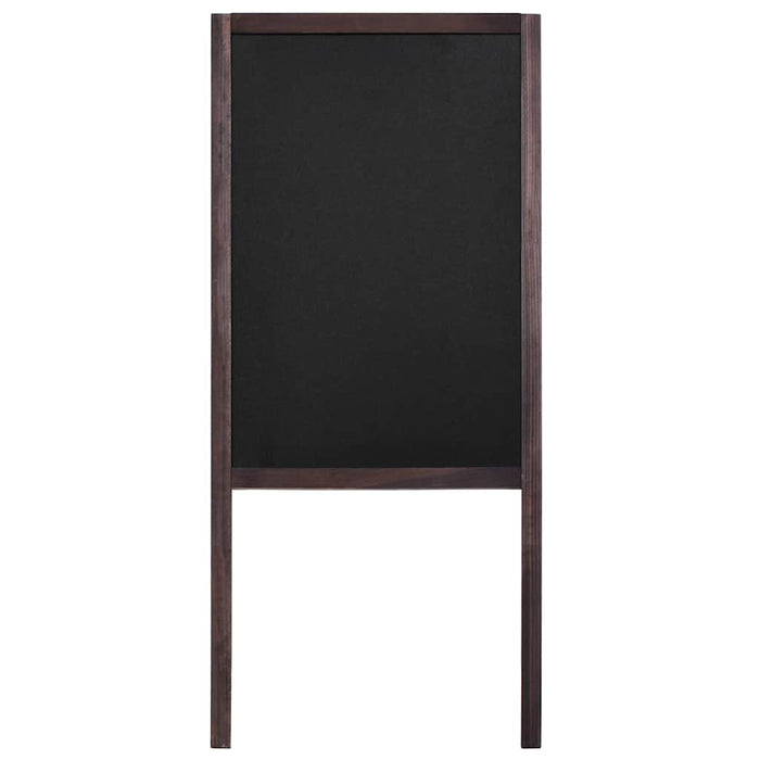 Tablă neagră cu două fețe, lemn de cedru, verticală, 40x60 cm WALTI