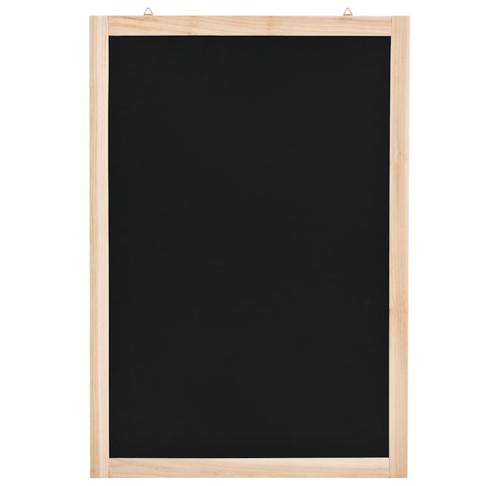 Tablă neagră pentru perete, lemn de cedru, 40 x 60 cm - WALTI WALTI
