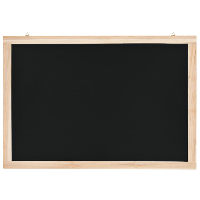 Tablă neagră pentru perete, lemn de cedru, 40 x 60 cm - WALTI WALTI