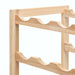 Suport sticle de vin, lemn de cedru, 57,5 x 28 x 102 cm - WALTI WALTI