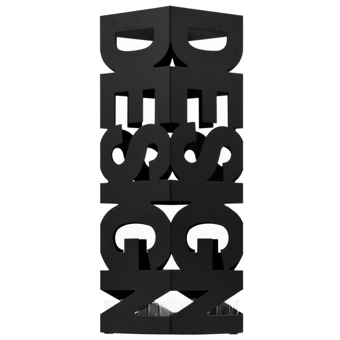 Suport de umbrele, model Design, oțel, negru - WALTI WALTI