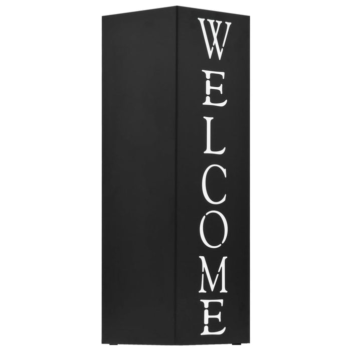 Suport de umbrele Welcome, oțel, negru - WALTI WALTI