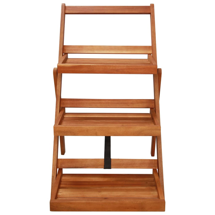 Suport de plante, 3 niveluri, 50x63x80 cm, lemn masiv de acacia - WALTI WALTI