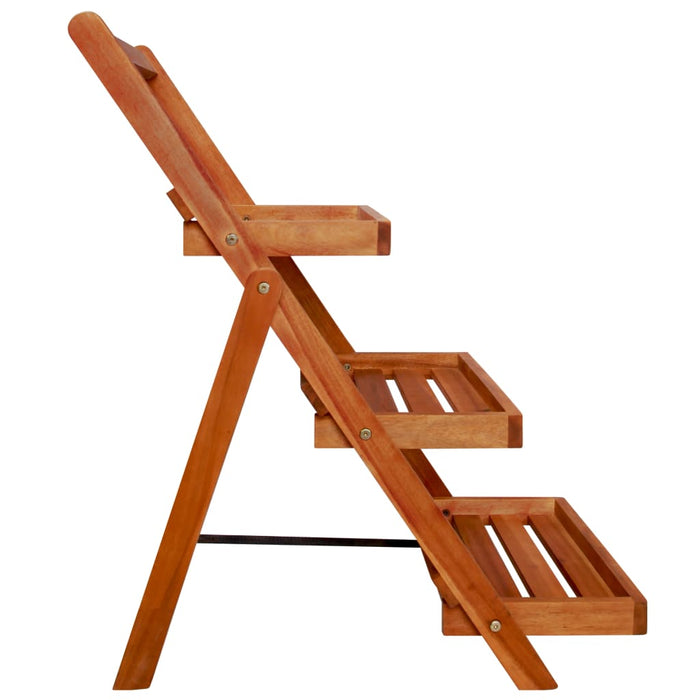 Suport de plante, 3 niveluri, 50x63x80 cm, lemn masiv de acacia - WALTI WALTI
