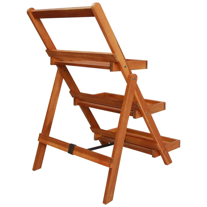 Suport de plante, 3 niveluri, 50x63x80 cm, lemn masiv de acacia - WALTI WALTI