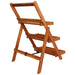Suport de plante, 3 niveluri, 50x63x80 cm, lemn masiv de acacia - WALTI WALTI