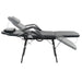 Scaun tratament facial, înlocuitor piele, 185x78x76 cm, negru - WALTI WALTI