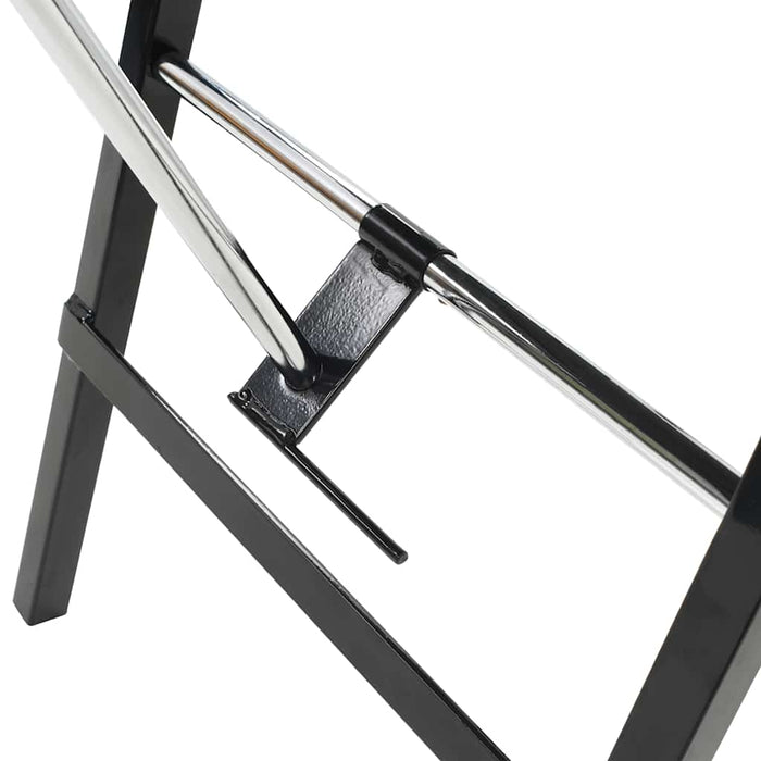 Scaun tratament facial, înlocuitor piele, 185x78x76 cm, negru - WALTI WALTI
