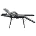 Scaun tratament facial, piele artificială, 185x78x76 cm, negru - WALTI WALTI