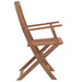 Set mobilier de exterior pliabil, 5 piese, lemn masiv de acacia - WALTI WALTI