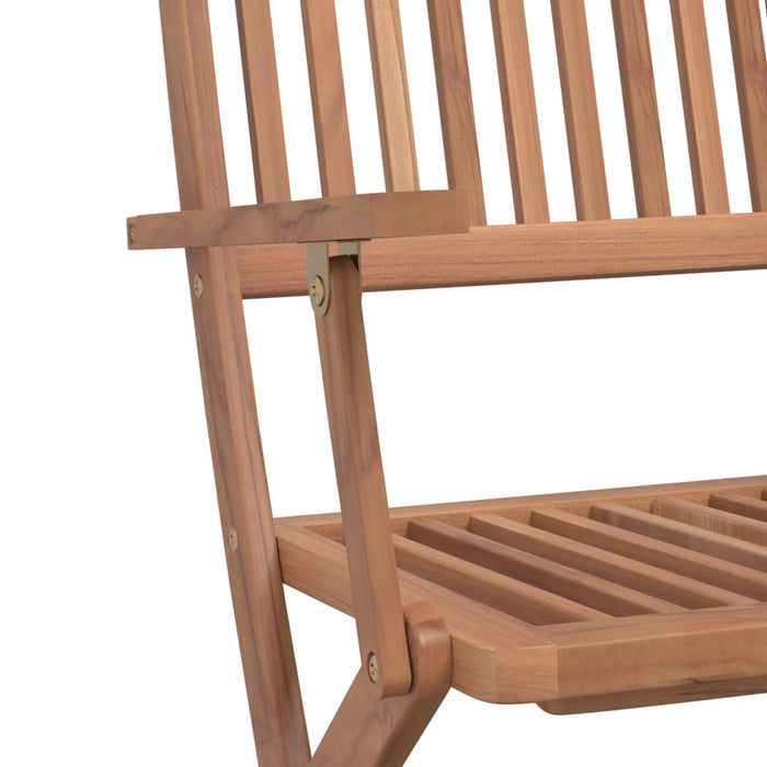 Set mobilier de exterior pliabil, 5 piese, lemn masiv de acacia - WALTI WALTI