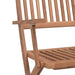 Set mobilier de exterior pliabil, 5 piese, lemn masiv de acacia - WALTI WALTI