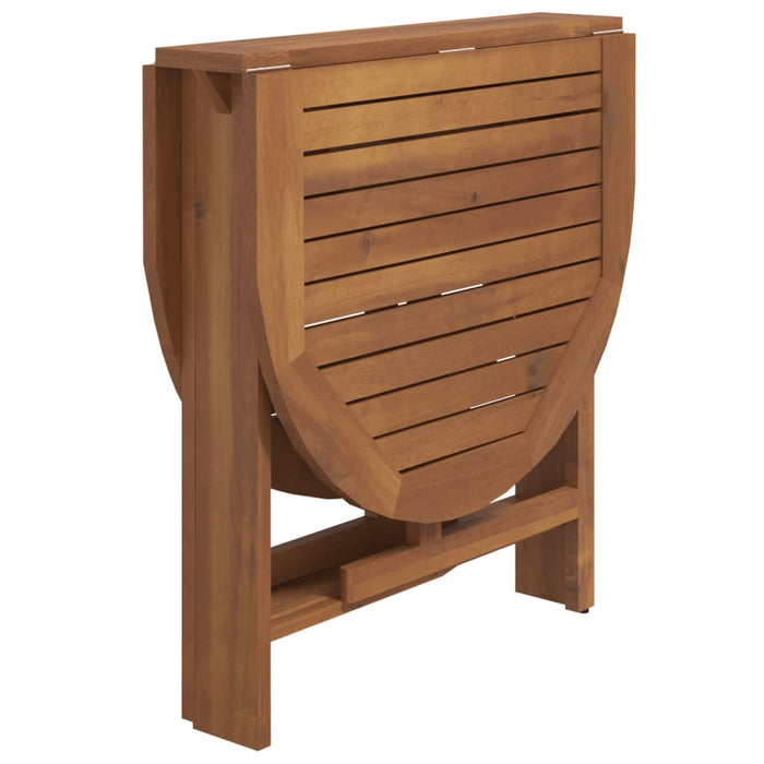 Set mobilier de exterior pliabil, 5 piese, lemn masiv de acacia - WALTI WALTI