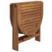 Set mobilier de exterior pliabil, 5 piese, lemn masiv de acacia - WALTI WALTI