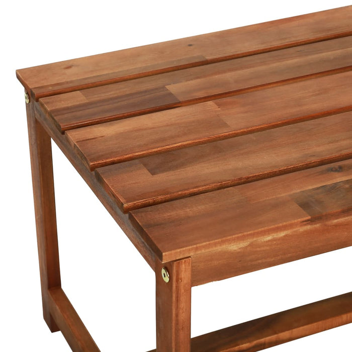 Set mobilier de grădină, 4 piese, lemn masiv de acacia WALTI