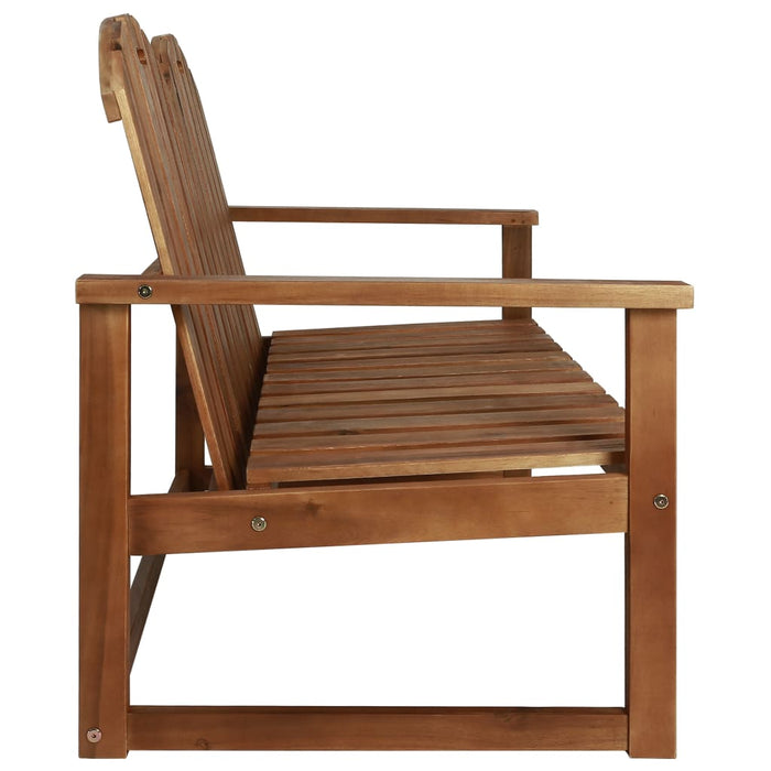 Set mobilier de grădină, 4 piese, lemn masiv de acacia WALTI