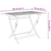 Set mobilier de exterior pliabil, 5 piese, lemn masiv de acacia - WALTI WALTI