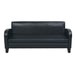Set canapea 2 buc. Piele artificială Negru - WALTI WALTI