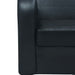 Set canapea 2 buc. Piele artificială Negru - WALTI WALTI