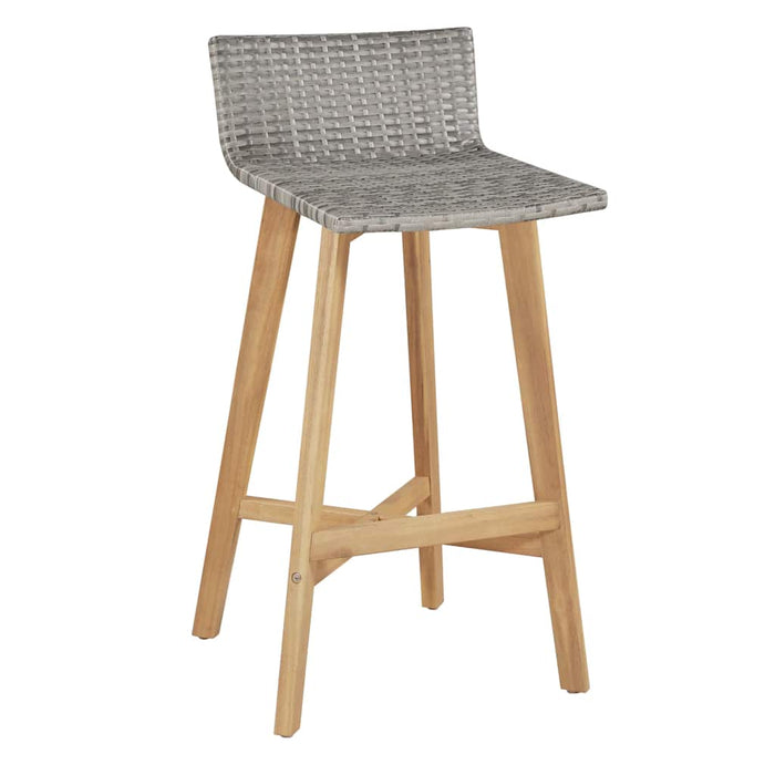 Set mobilier de exterior, 5 piese, lemn masiv de acacia WALTI