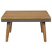 Set mobilier grădină cu perne, 4 piese, maro, lemn acacia - WALTI WALTI