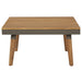 Set mobilier grădină cu perne, 4 piese, maro, lemn acacia - WALTI WALTI
