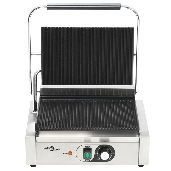 Grill Panini cu striații, 43x30,5x20 cm, 2200 W - WALTI WALTI