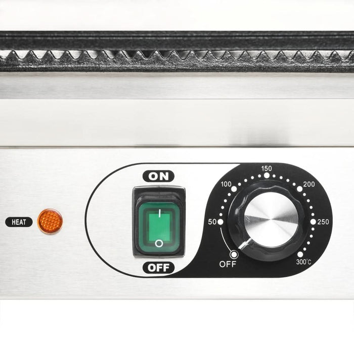 Grill Panini cu striații, 43x30,5x20 cm, 2200 W - WALTI WALTI