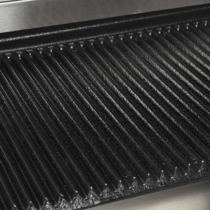 Grill Panini dublu cu striații, 57x30,5x20 cm, 3600 W - WALTI WALTI