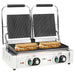 Grill Panini dublu cu striații, 57x30,5x20 cm, 3600 W - WALTI WALTI