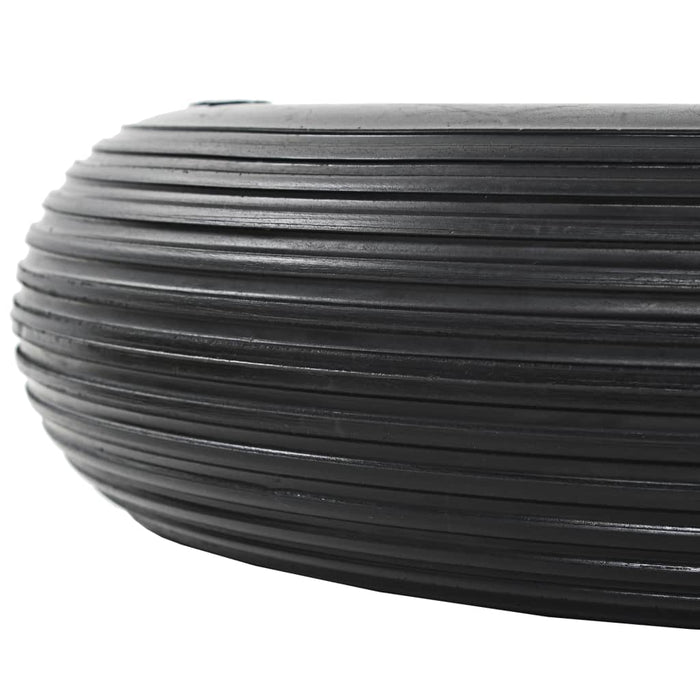 Roată de roabă cu osie, 4.00-8, PU solid, 390 mm - WALTI WALTI