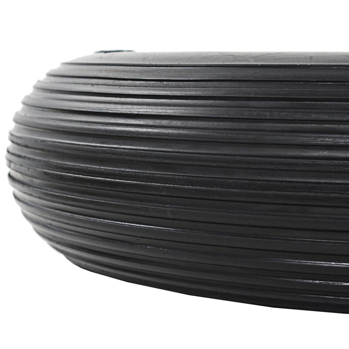 Roți de roabă cu osie, 2 buc, 4.00-8, PU solid, 390 mm - WALTI WALTI
