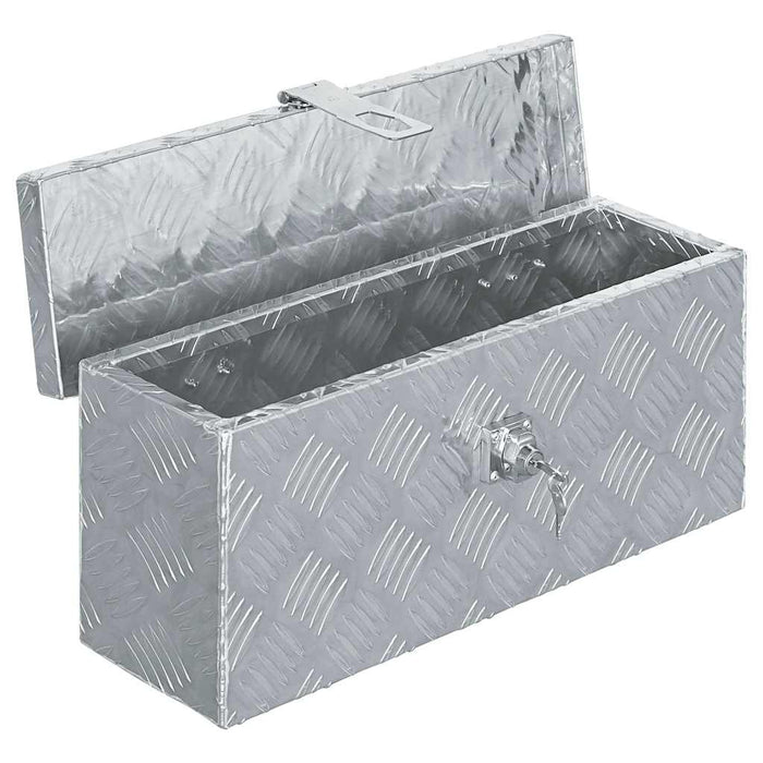 Cutie din aluminiu, 48,5 x 14 x 20 cm, argintiu - WALTI WALTI