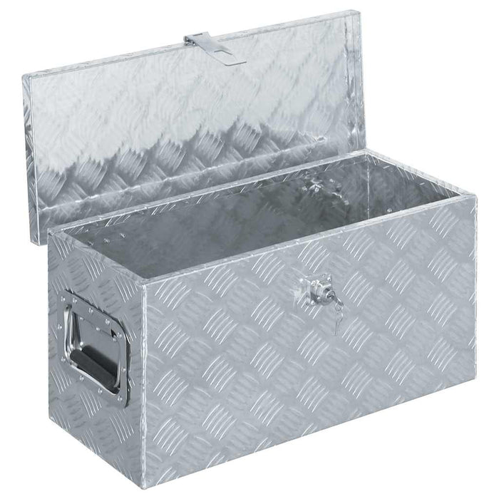 Cutie din aluminiu, 61,5 x 26,5 x 30 cm, argintiu - WALTI WALTI