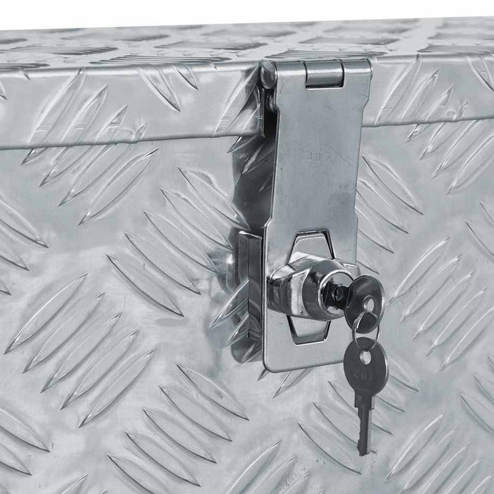 Cutie din aluminiu, 61,5 x 26,5 x 30 cm, argintiu - WALTI WALTI