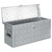 Cutie din aluminiu, 76,5 x 26,5 x 33 cm, argintiu - WALTI WALTI