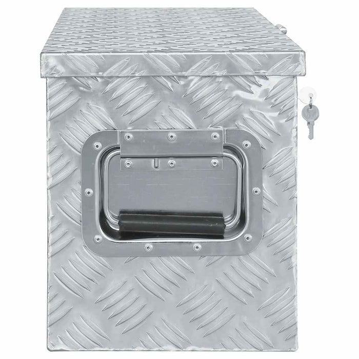 Cutie din aluminiu, 76,5 x 26,5 x 33 cm, argintiu - WALTI WALTI