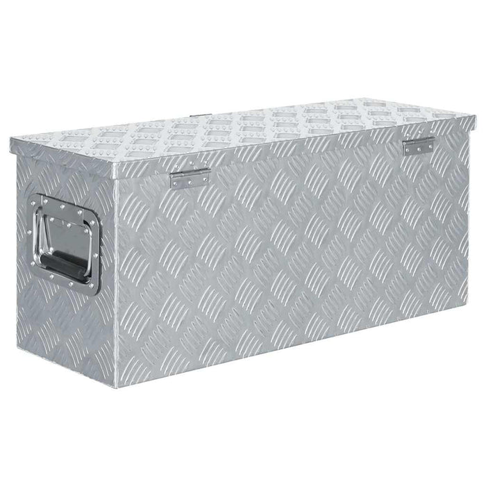 Cutie din aluminiu, 76,5 x 26,5 x 33 cm, argintiu - WALTI WALTI