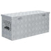 Cutie din aluminiu, 76,5 x 26,5 x 33 cm, argintiu - WALTI WALTI