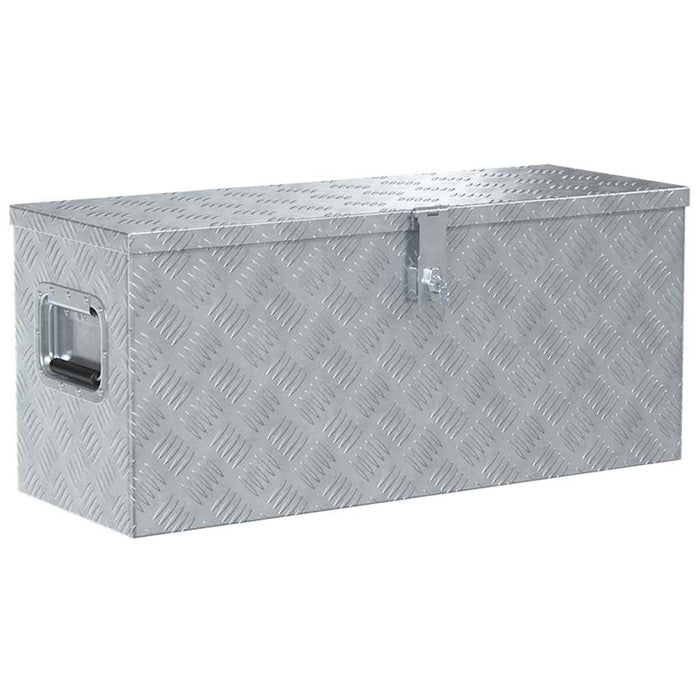 Cutie din aluminiu, 80 x 30 x 35 cm, argintiu - WALTI WALTI