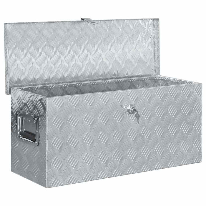 Cutie din aluminiu, 80 x 30 x 35 cm, argintiu - WALTI WALTI
