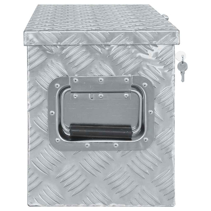 Cutie din aluminiu, 80 x 30 x 35 cm, argintiu - WALTI WALTI