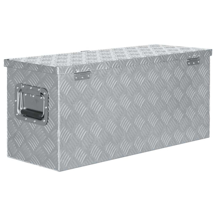 Cutie din aluminiu, 80 x 30 x 35 cm, argintiu - WALTI WALTI
