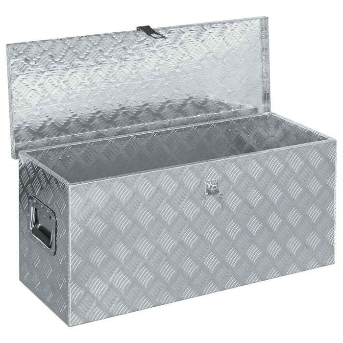 Cutie din aluminiu, 90,5 x 35 x 40 cm, argintiu - WALTI WALTI