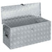 Cutie din aluminiu, 90,5 x 35 x 40 cm, argintiu - WALTI WALTI