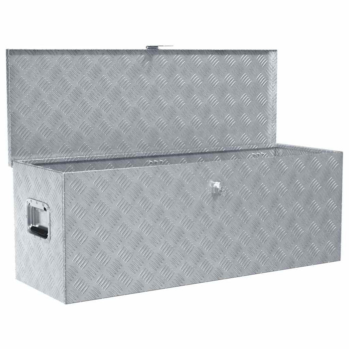 Cutie din aluminiu, 110,5 x 38,5 x 40 cm, argintiu - WALTI WALTI